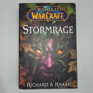 World of Warcraft Stormrage 2010 First Edition Hardcover Book